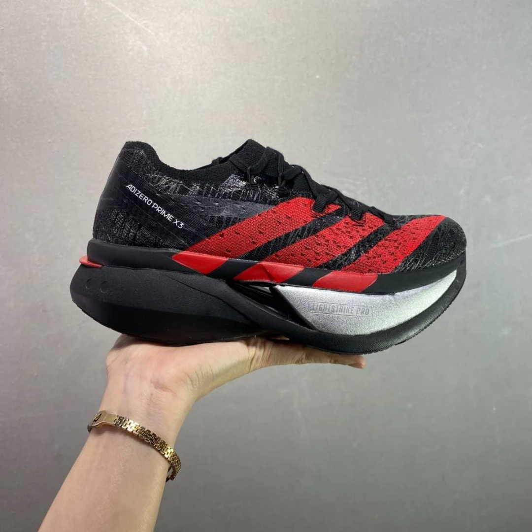 Tênis Adidas Adizero Prime X3 Strung - Preto/Vermelho
