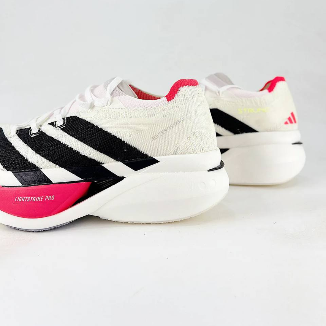 Tênis Adidas Adizero Prime X3 Strung - Branco/Vermelho