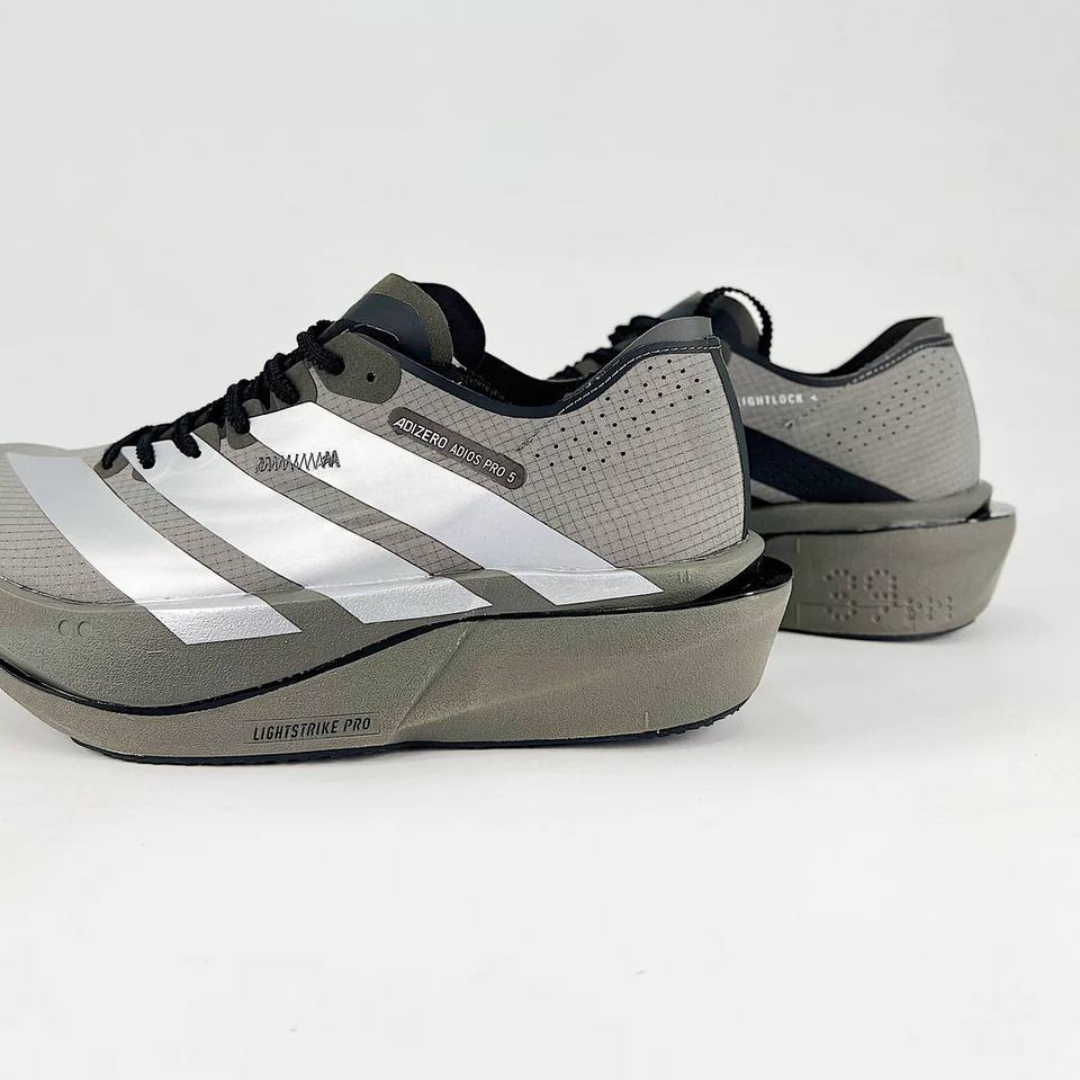 Tênis Adidas Adizero Adios Pro 5 - Cinza/Preto
