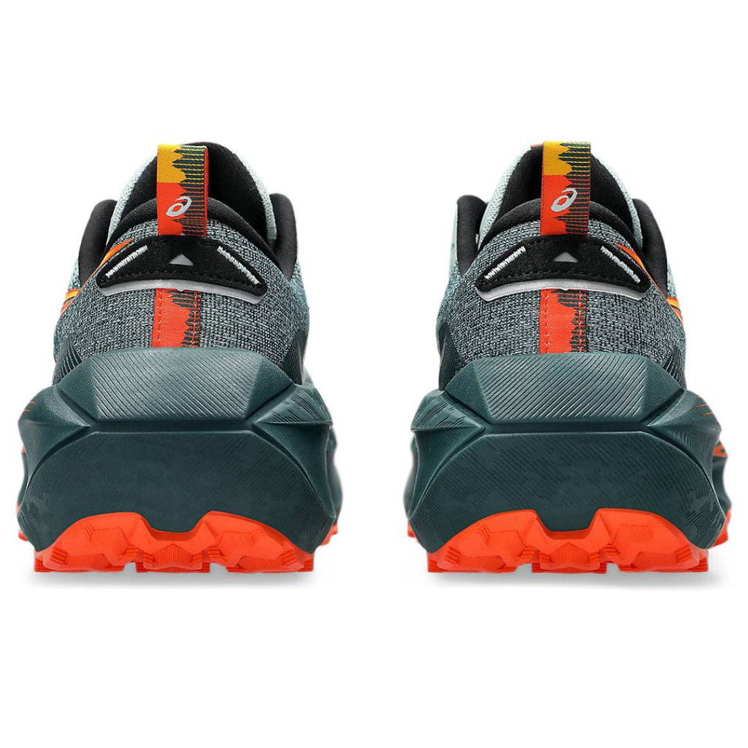 Tênis Asics Trabuco Max 4 - Musgo Frio/Laranja