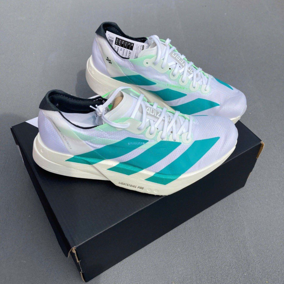 Tênis Adidas Adizero Adios Pro 4 Branco/Verde