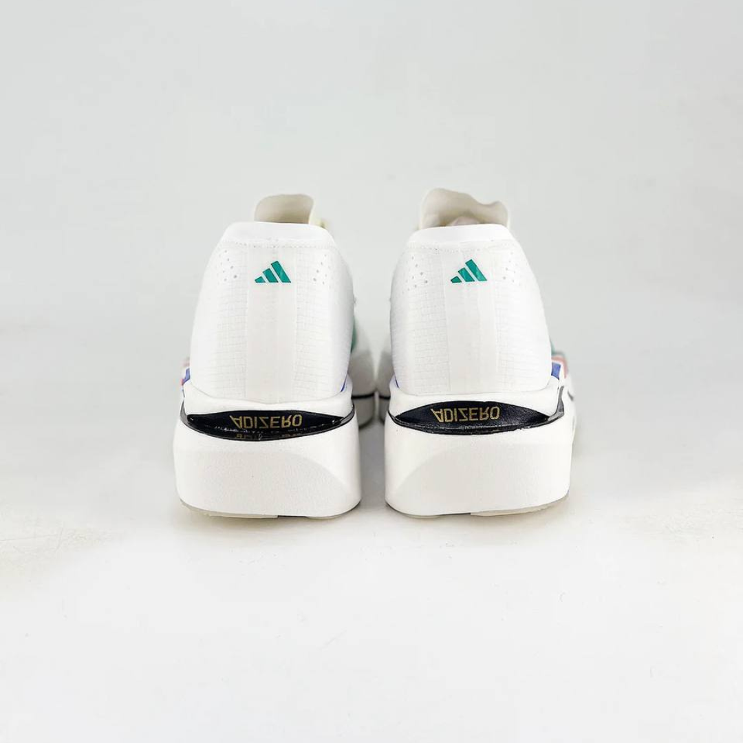 Tênis Adidas Adizero Adios Pro 5 - Branco/Azul/Vermelho/Verde
