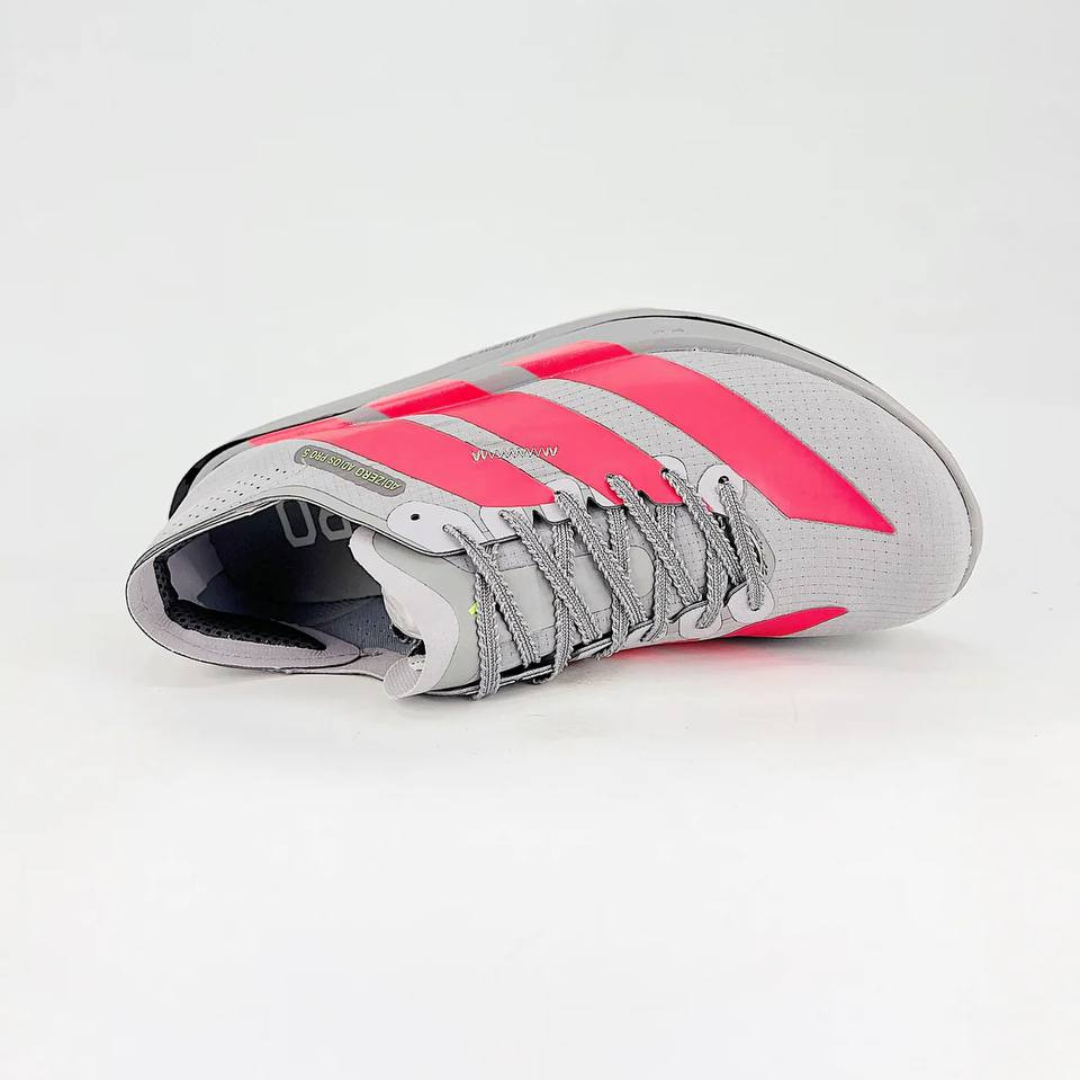 Tênis Adidas Adizero Adios Pro 5 - Cinza/Vermelho