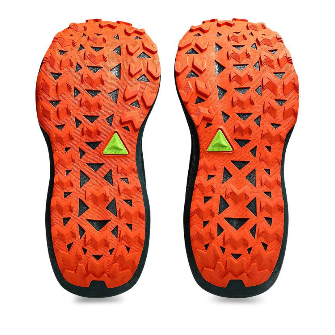 Tênis Asics Trabuco Max 4 - Musgo Frio/Laranja