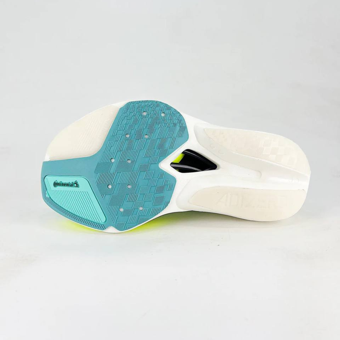 Tênis Adidas Adizero Prime X3 Strung - Flash Aqua/Zero Metalic/Lucid Lemon