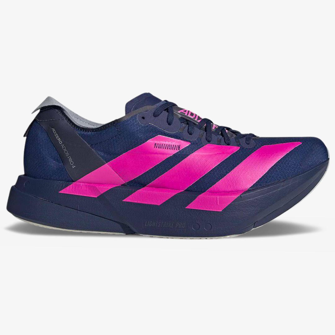 Tênis Adidas Adizero Adios Pro 4 Azul Marinho/Rosa