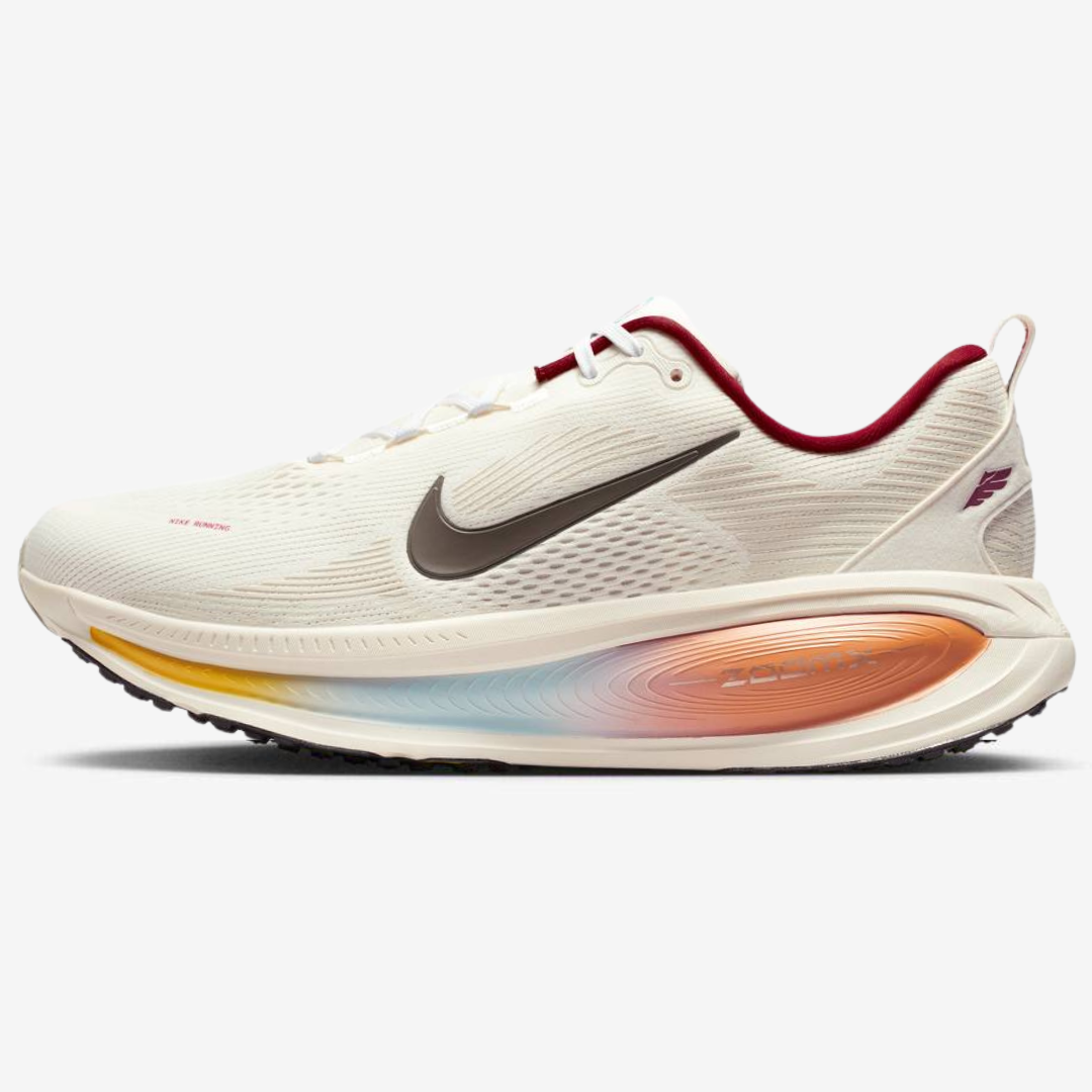 Tênis Nike Vomero 18 - Branco/Vermelho Vinho