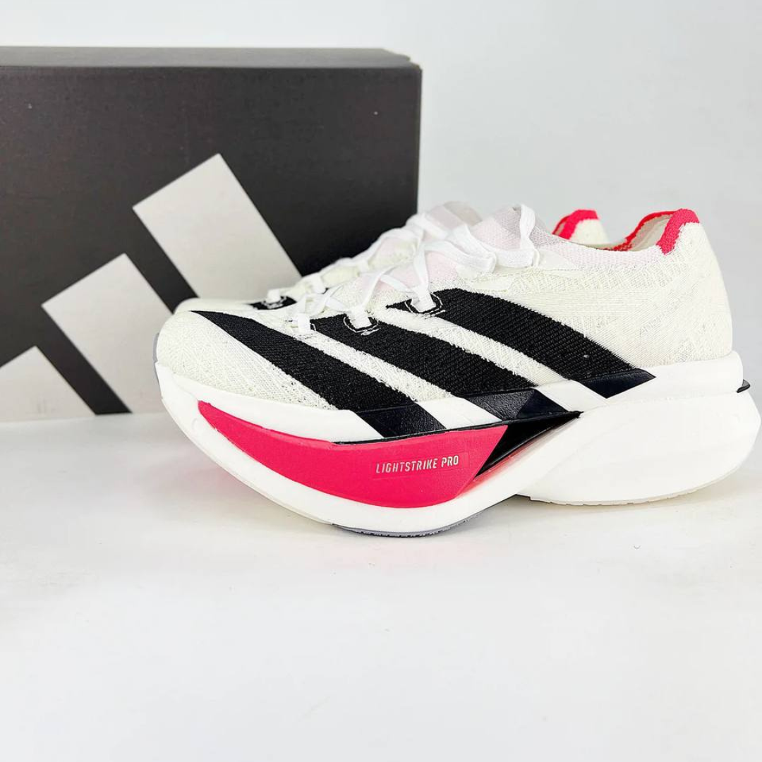 Tênis Adidas Adizero Prime X3 Strung - Branco/Vermelho