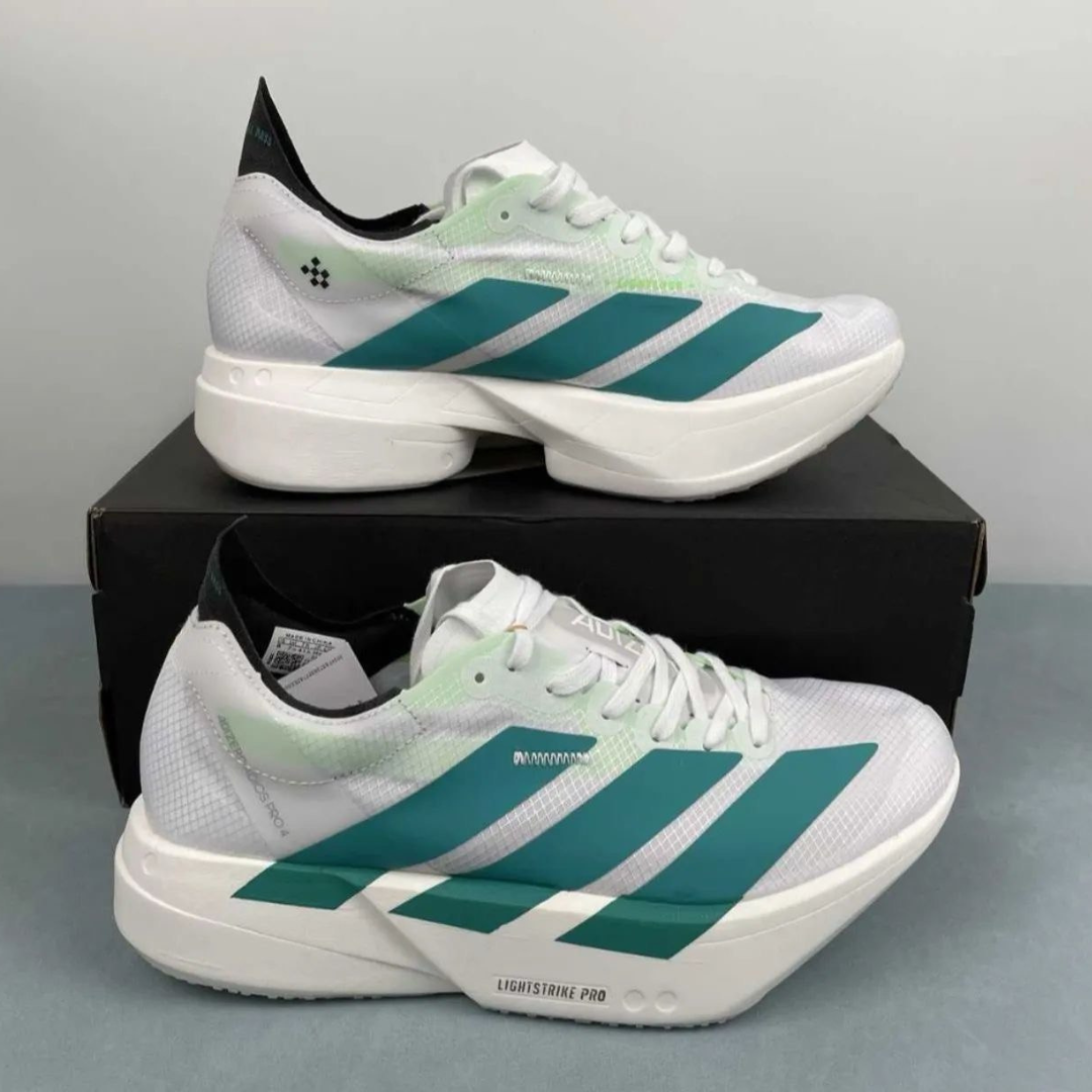 Tênis Adidas Adizero Adios Pro 4 Branco/Verde