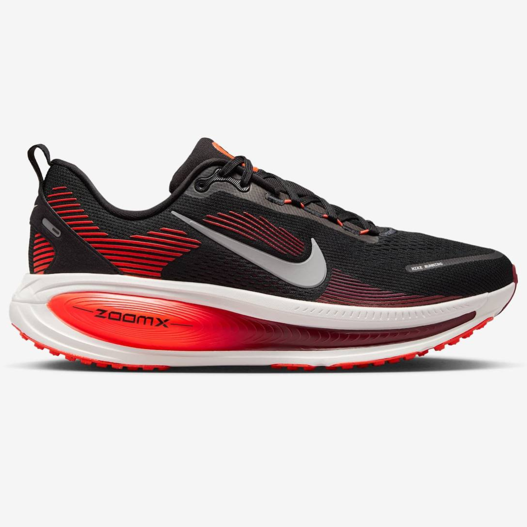 Tênis Nike Vomero 18 - Preto/Vermelho