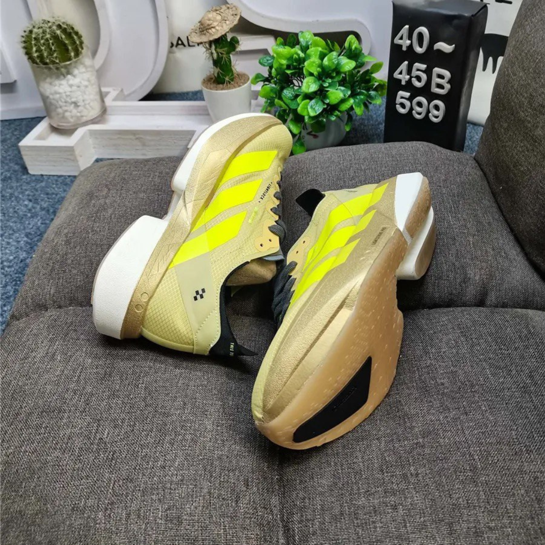 Tênis Adidas Adizero Adios Pro 4 Dourado/Verde