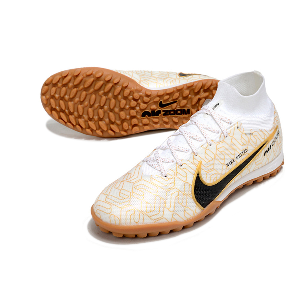 Chuteira Nike Air Zoom Mercurial Superfly 9 Society Elite United Golden