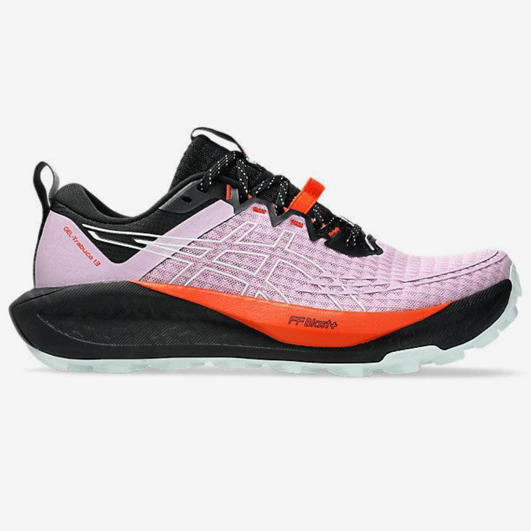 Tênis Asics Gel Trabuco 13 - Preto/Lilás/Vermelho