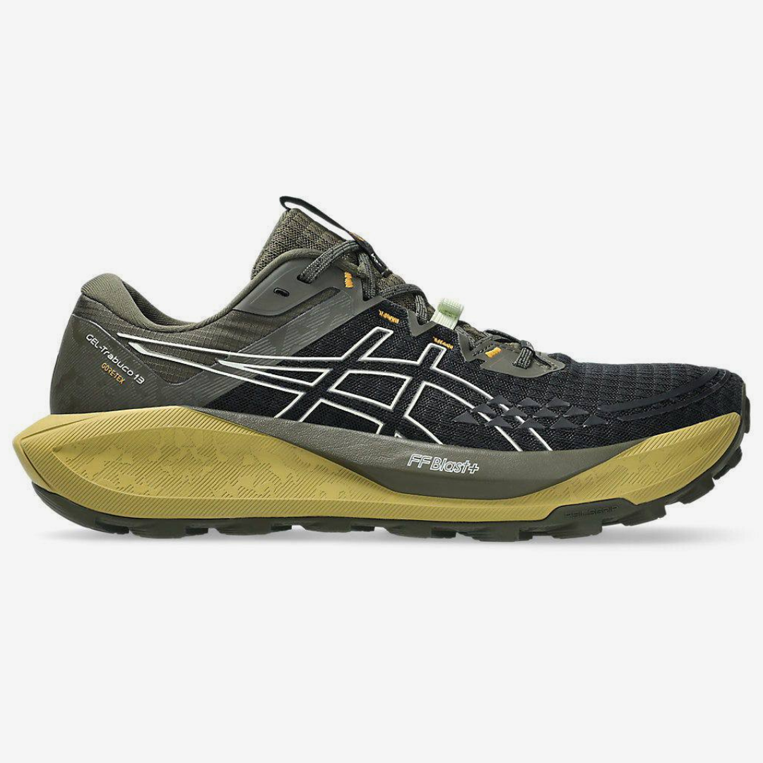 Tênis Asics Gel Trabuco 13 - Preto/Verde Oliva