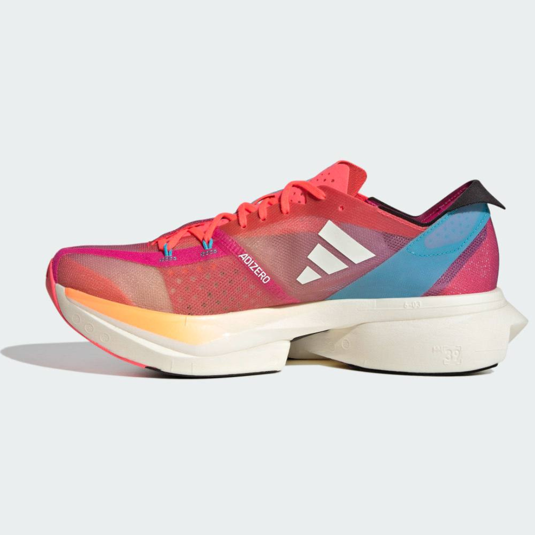 Tênis Adidas Adizero Adios Pro 3 - Signal Pink Cyan