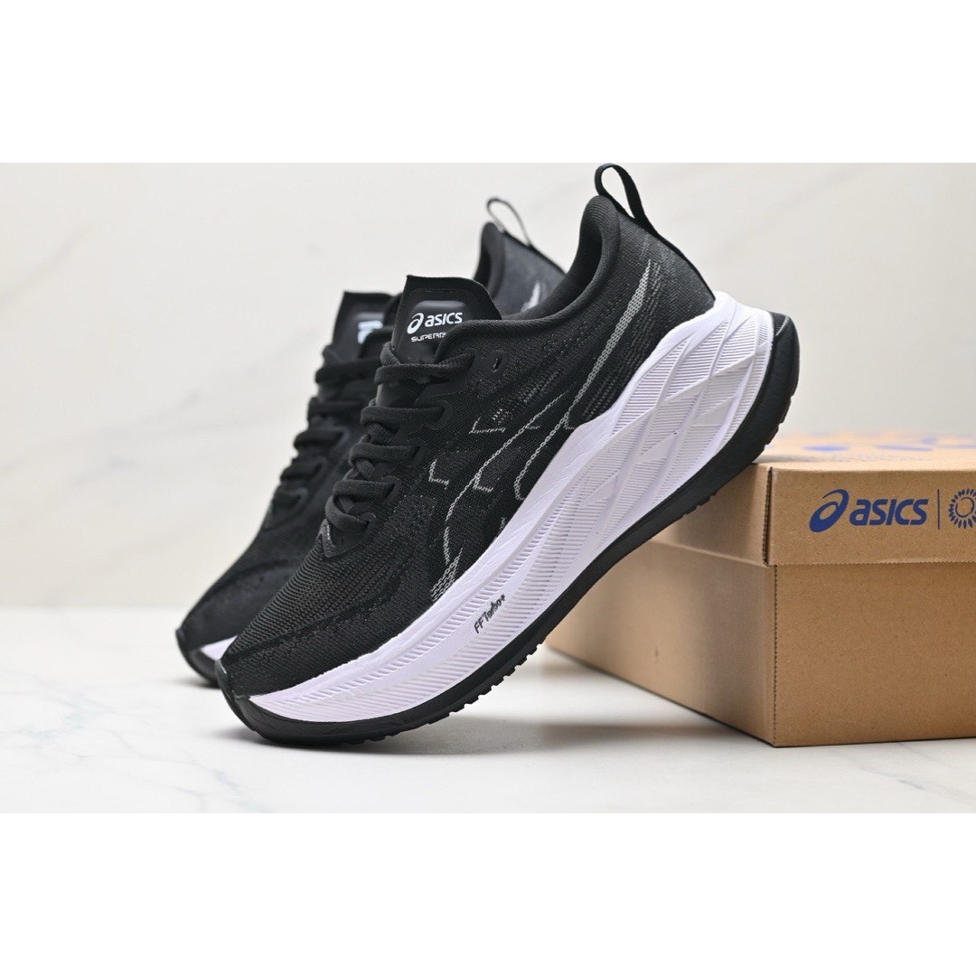 Tênis Asics Superblast 2 - Unissex - Preto/Branco