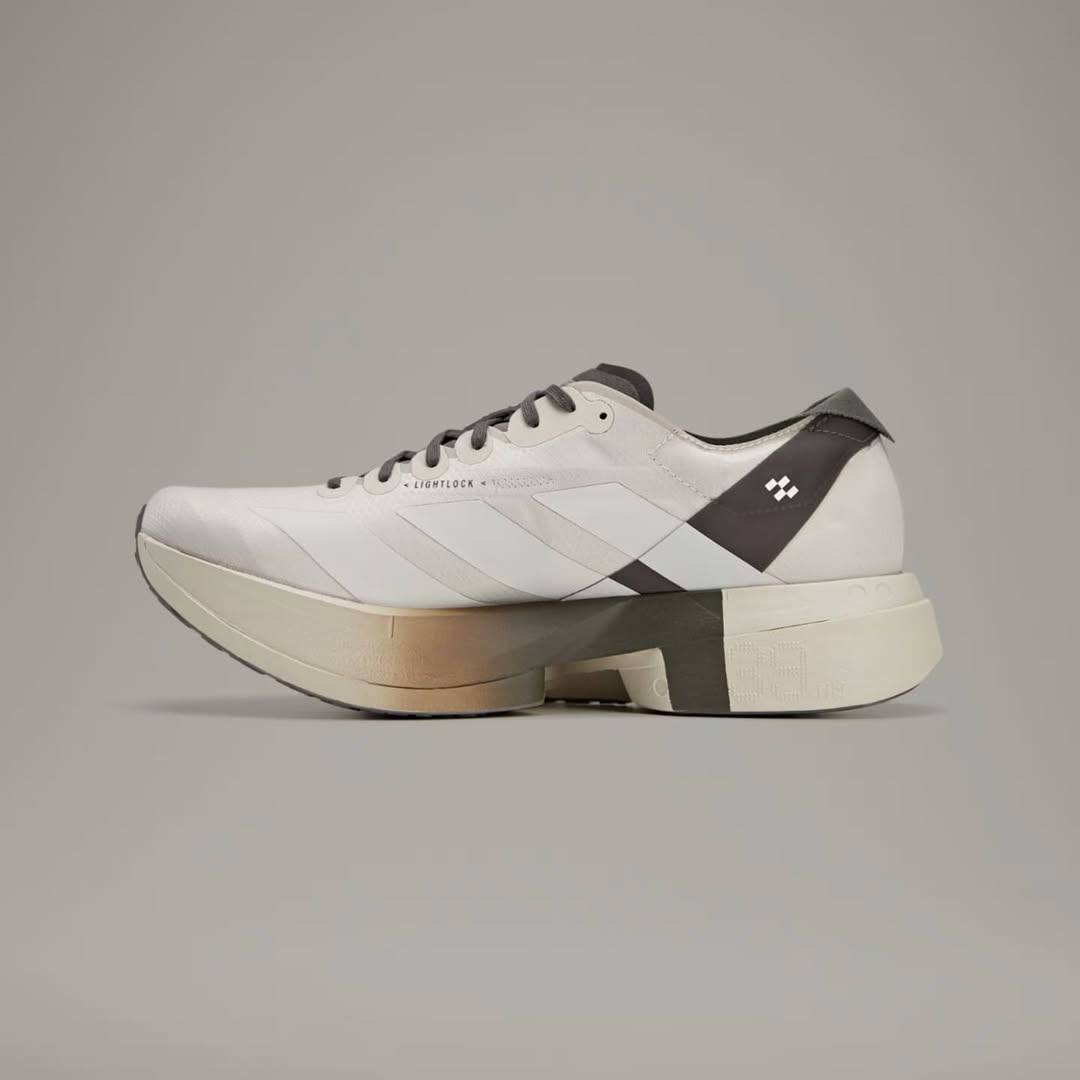 Tênis Adidas Adizero Adios Pro 4 Y3 Bege/Preto/Cinza