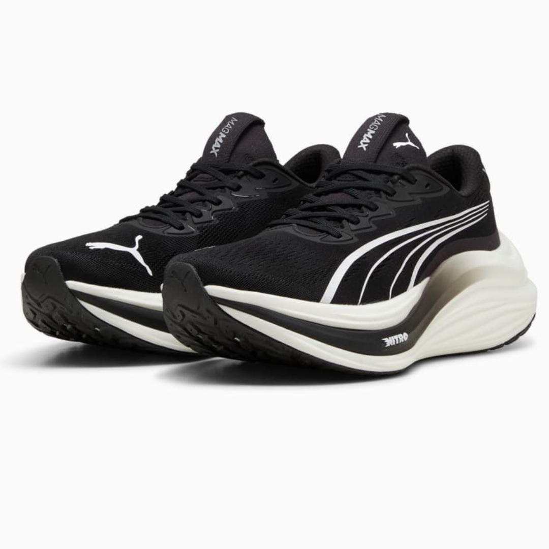 Tênis Puma MagMax NITRO - Preto com Branco