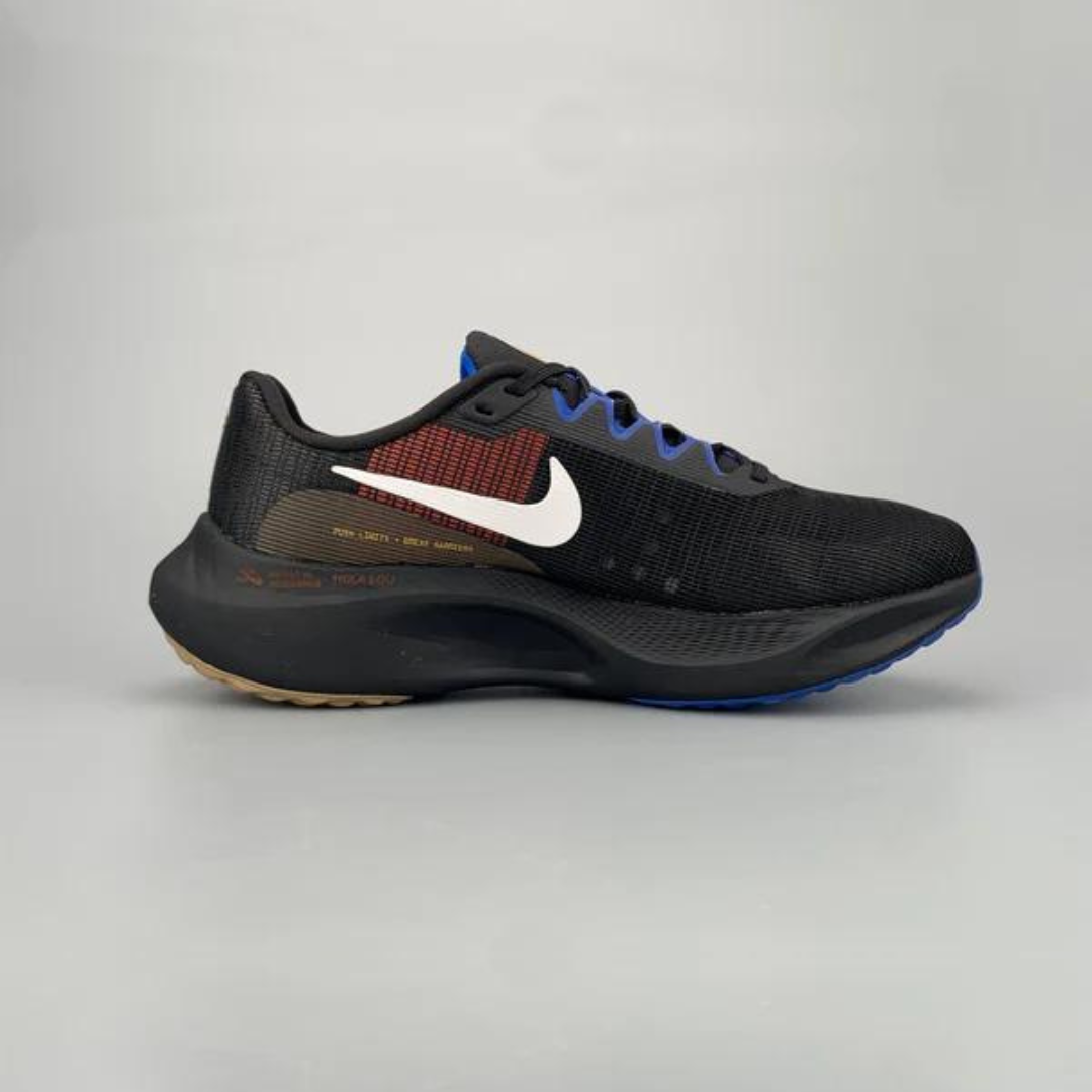 Tênis Nike Zoom Fly 5 Preto Azul e Marrom