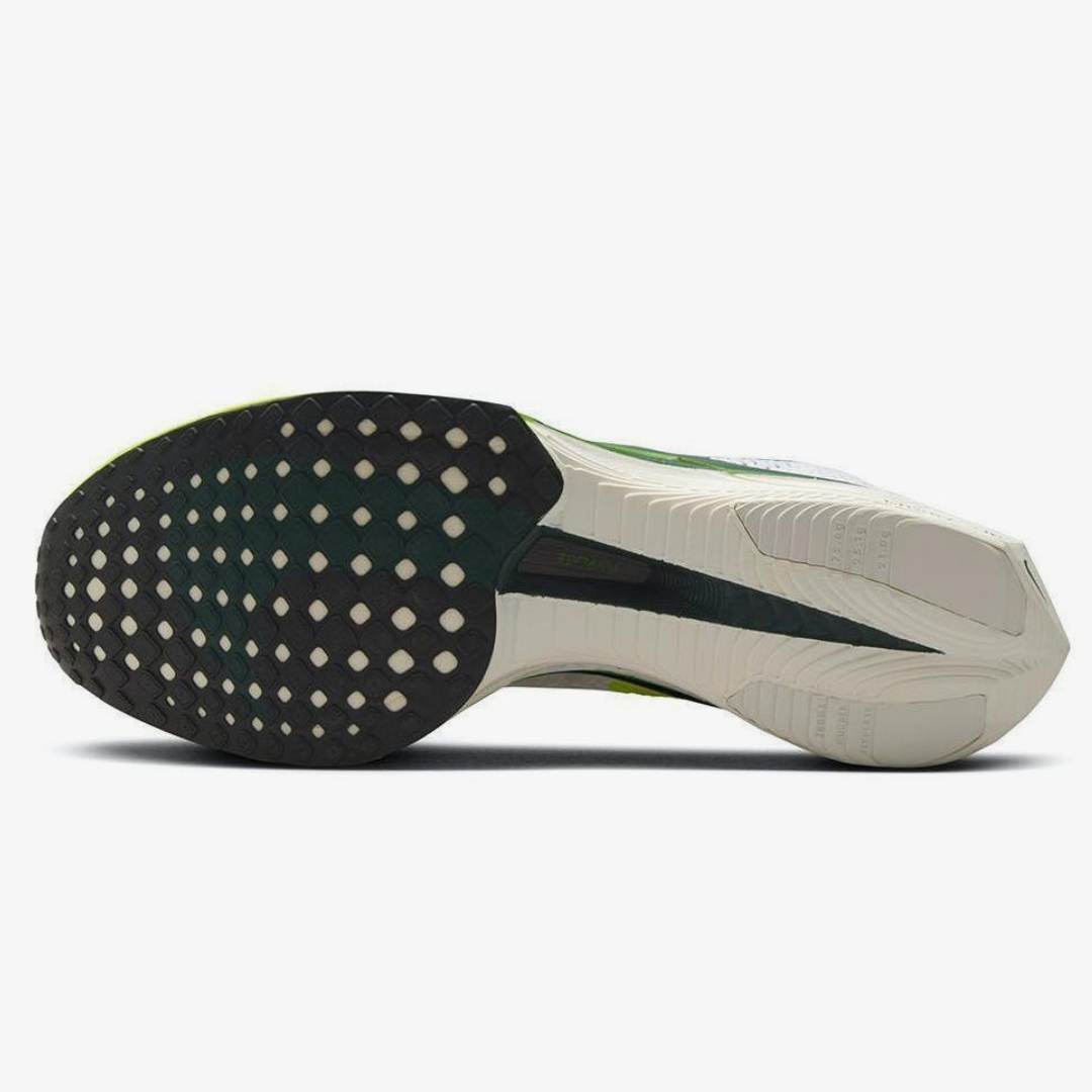 Tênis Nike Air Zoom X Vaporfly Next%3 Road Racing - Branco/Verde Pro