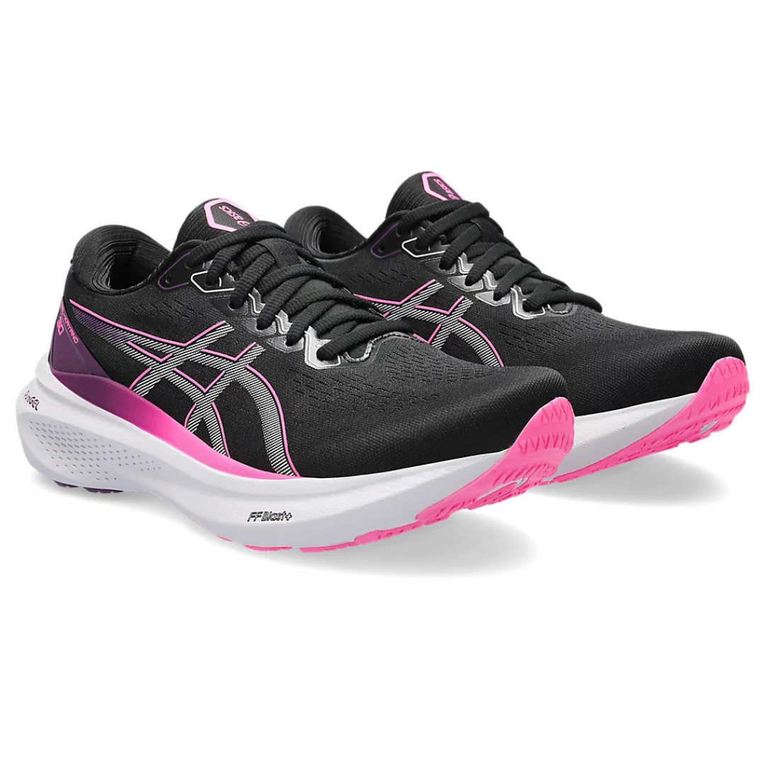 Tênis Asics Gel-Kayano 30 - Preto e Rosa