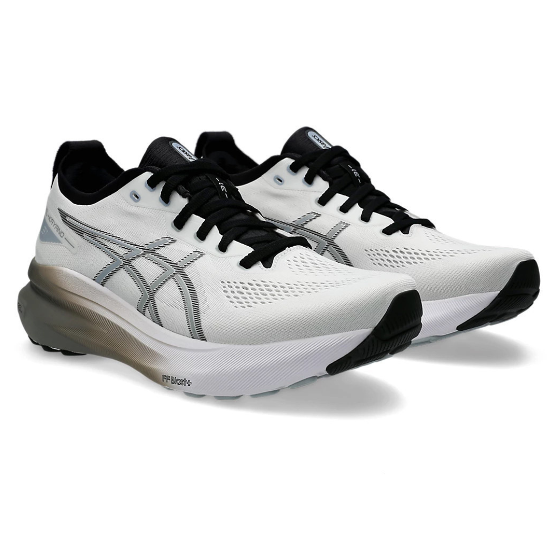 Tênis Asics Gel-Kayano 31 Branco com Cinza e Preto