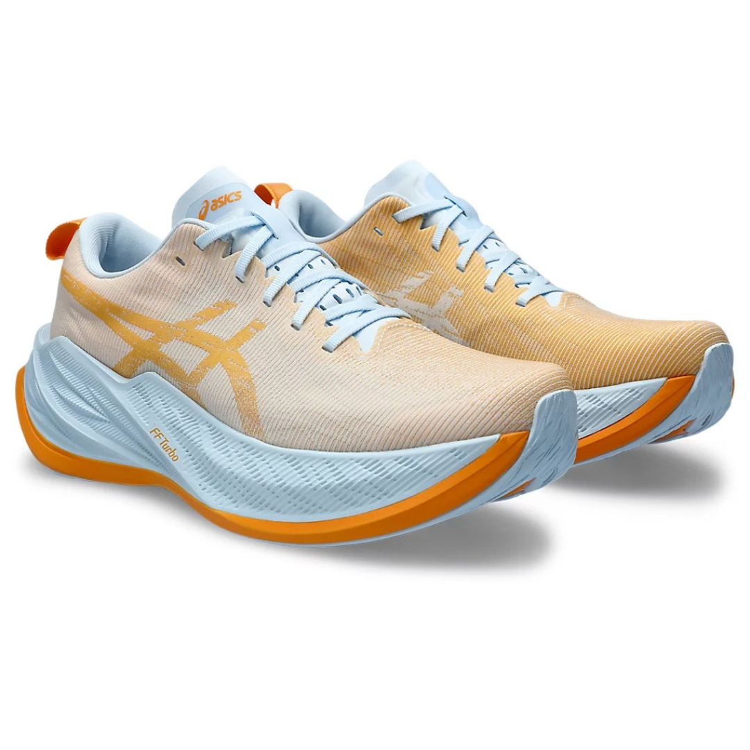 Tênis Asics SuperBlast Branco e Laranja