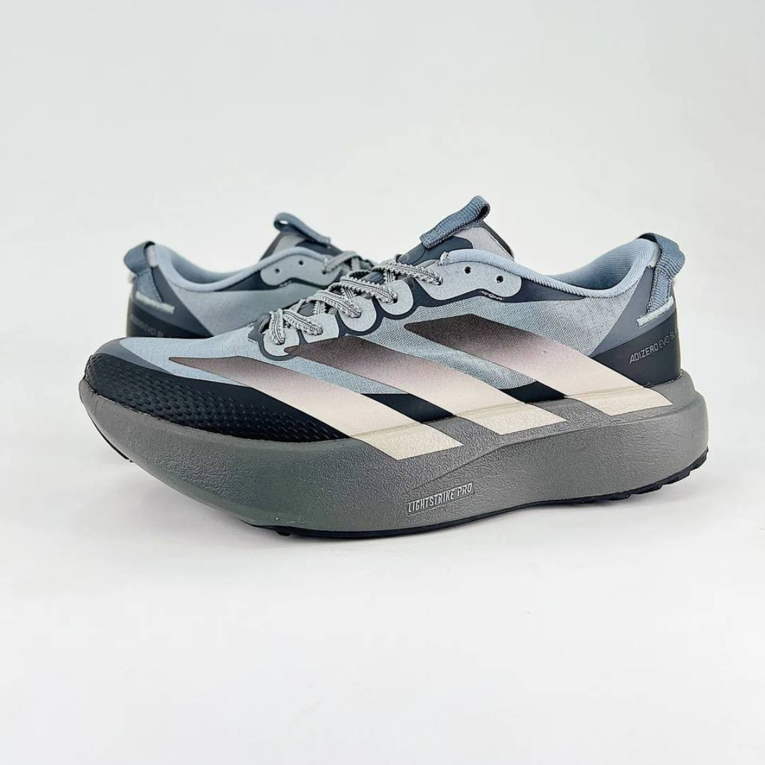 Tênis Adidas Adizero EVO SL ATR - Cinza/Off White