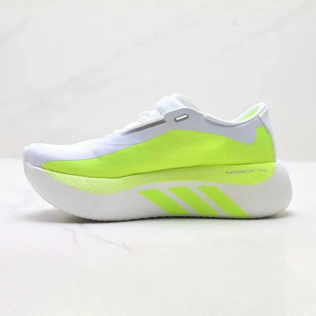 Tênis Adidas Hyperboost Edge - Branco/Verde Neon