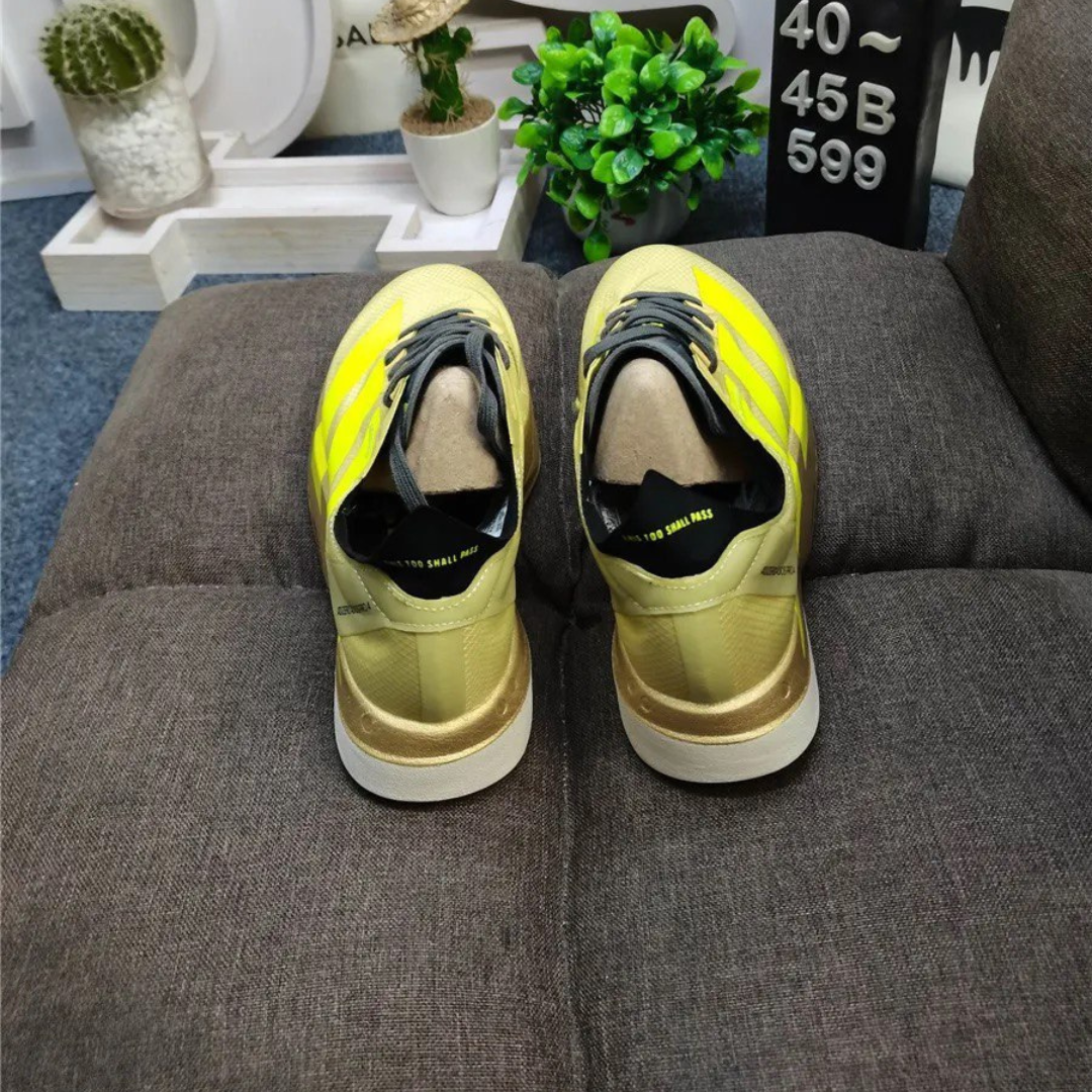Tênis Adidas Adizero Adios Pro 4 Dourado/Verde
