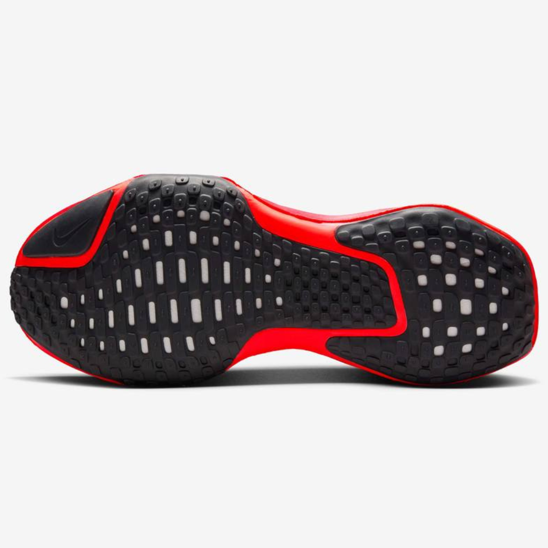Tênis Nike Invincible Run 3 - Branco/Vermelho Neon