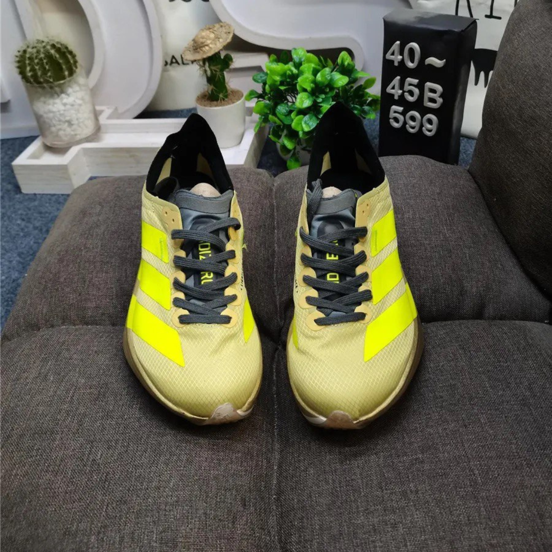 Tênis Adidas Adizero Adios Pro 4 Dourado/Verde