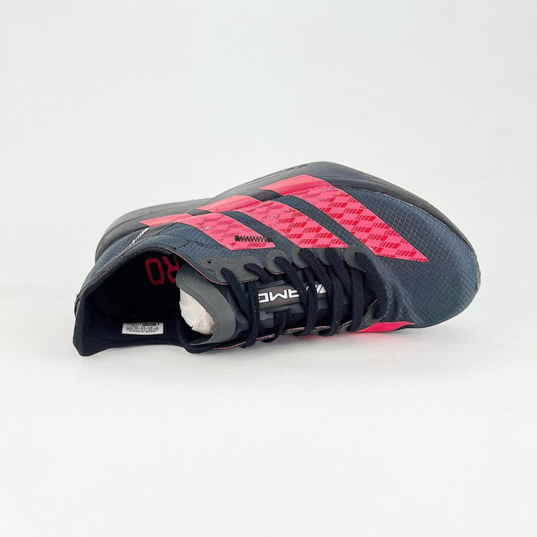 Tênis Adidas Adizero Adios Pro 4 Mercedes AMG Preto/Vermelho Lúcido