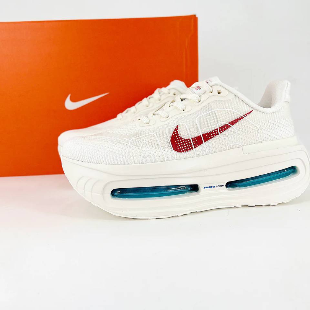 Tênis Nike Vomero Premium - Bege/Vermelho
