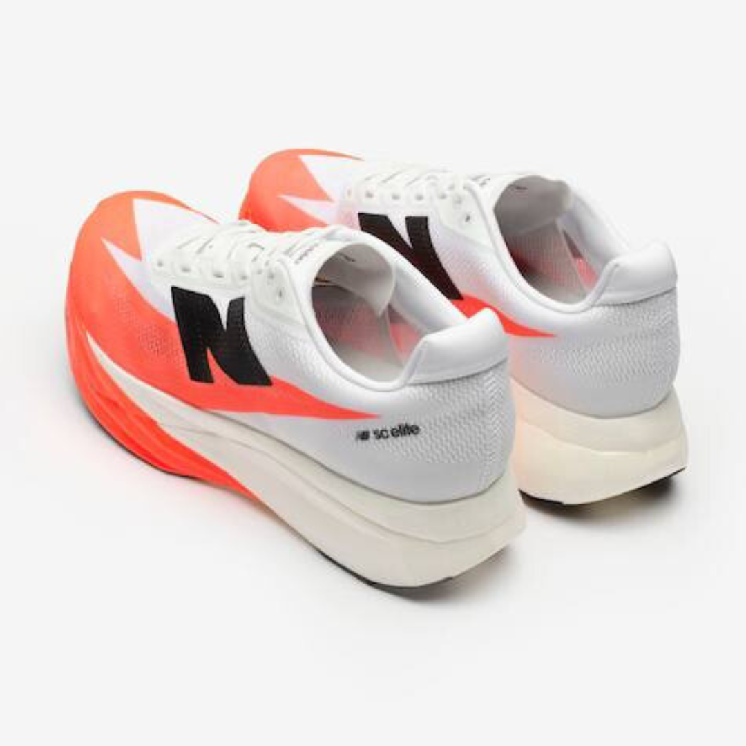 Tênis New Balance Fuelcell Supercomp Elite V5 - Branco/Vermelho
