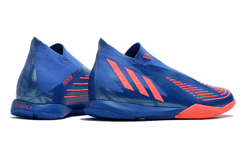Chuteira Adidas Predator Edge + Futsal Sapphire Edge