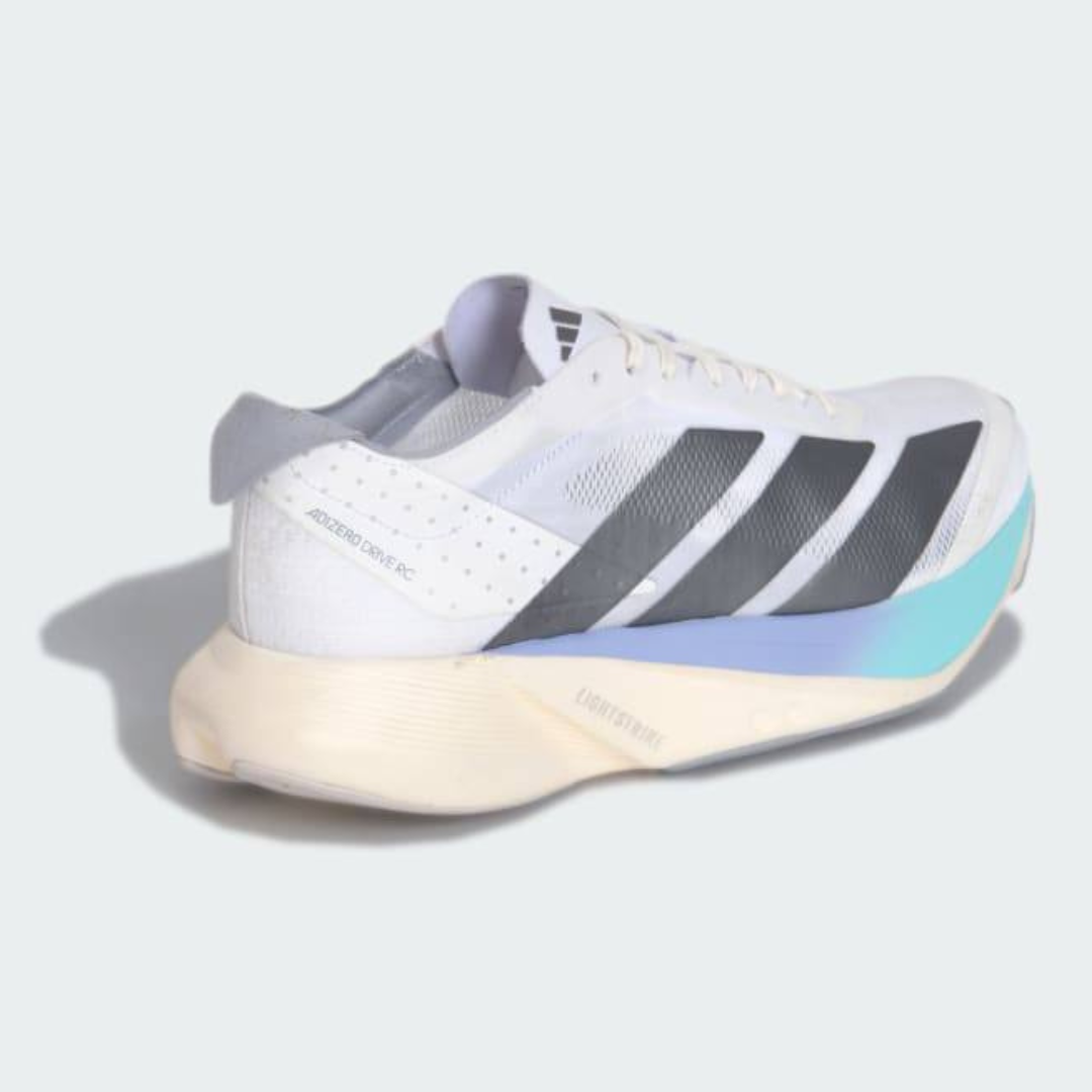 Tênis Adidas Adizero Drive RC - Cloud White/Iron Metallic/Flash Aqua