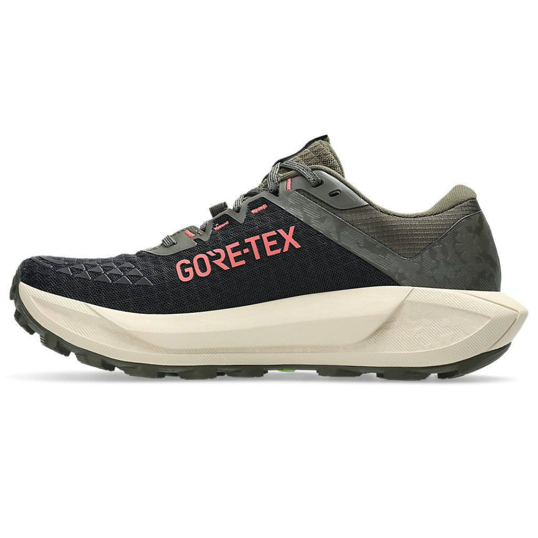Tênis Asics Gel Trabuco 13 - Verde Oliva/Vermelho