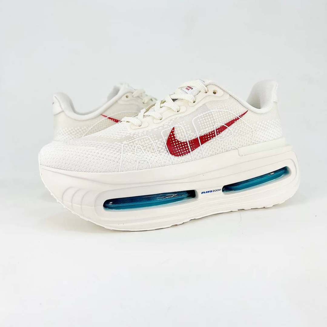 Tênis Nike Vomero Premium - Bege/Vermelho