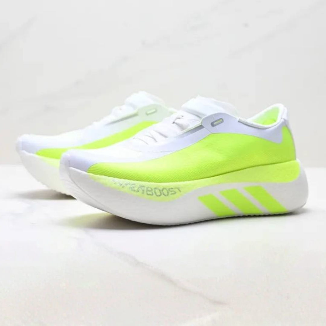 Tênis Adidas Hyperboost Edge - Branco/Verde Neon