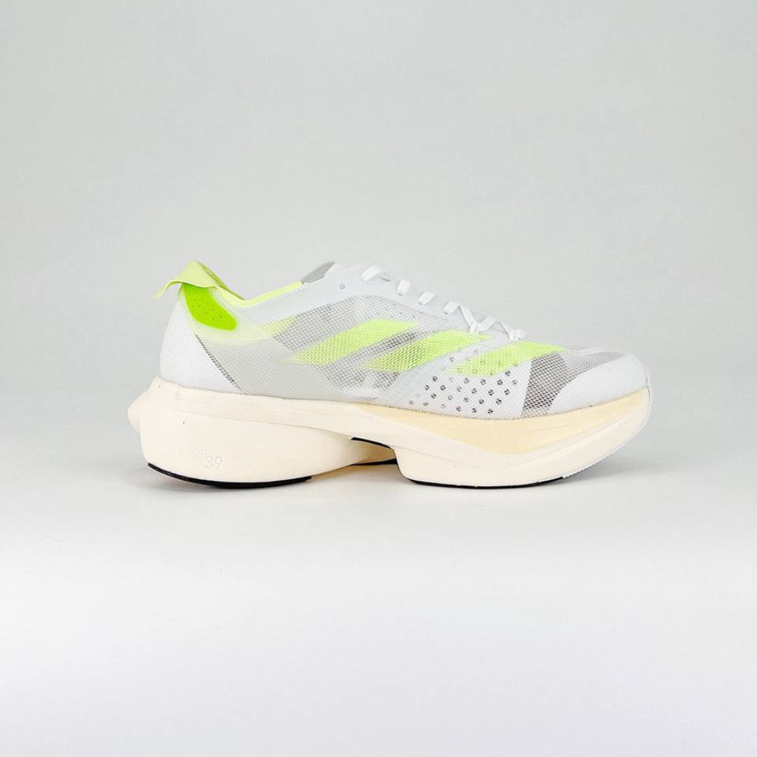 Tênis Adidas Adizero Adios Pro 3 - Branco/Verde Neon