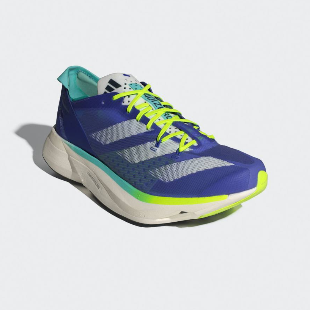 Tênis Adidas Adizero Adios Pro 3 - Azul Royal/Verde Neon