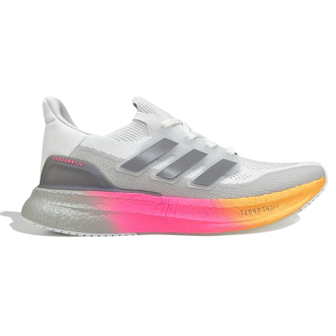Tênis Adidas Ultraboost 5 Branco Cinza