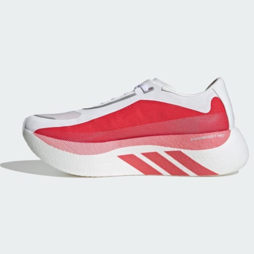 Tênis Adidas Hyperboost Edge - Branco/Vermelho