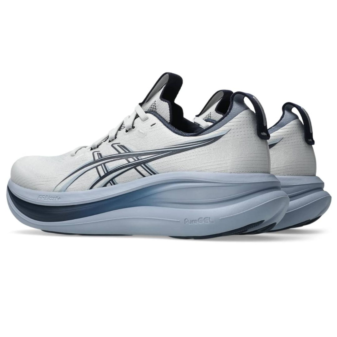 Tênis Asics Gel - Nimbus 28 - Branco/Cinza/Azul