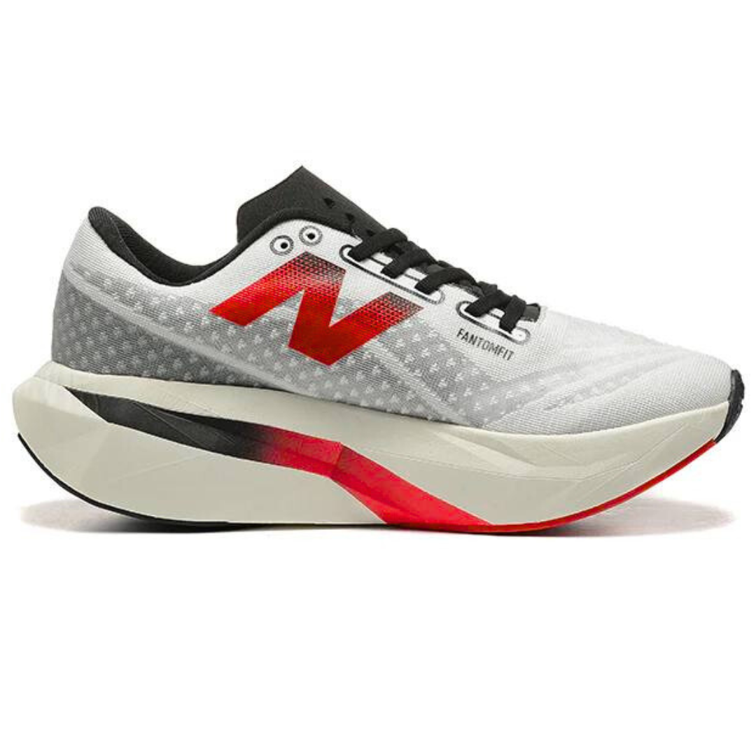 Tênis New Balance Fuelcell Supercomp Elite V4 - Branco/Vermelho/Preto