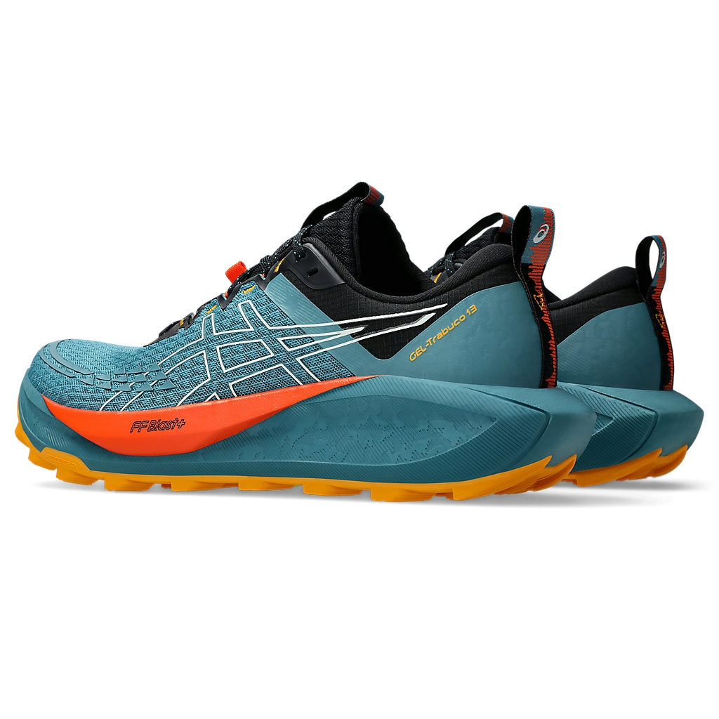 Tênis Asics Gel Trabuco 13 - Azul Atlântida/Laranja
