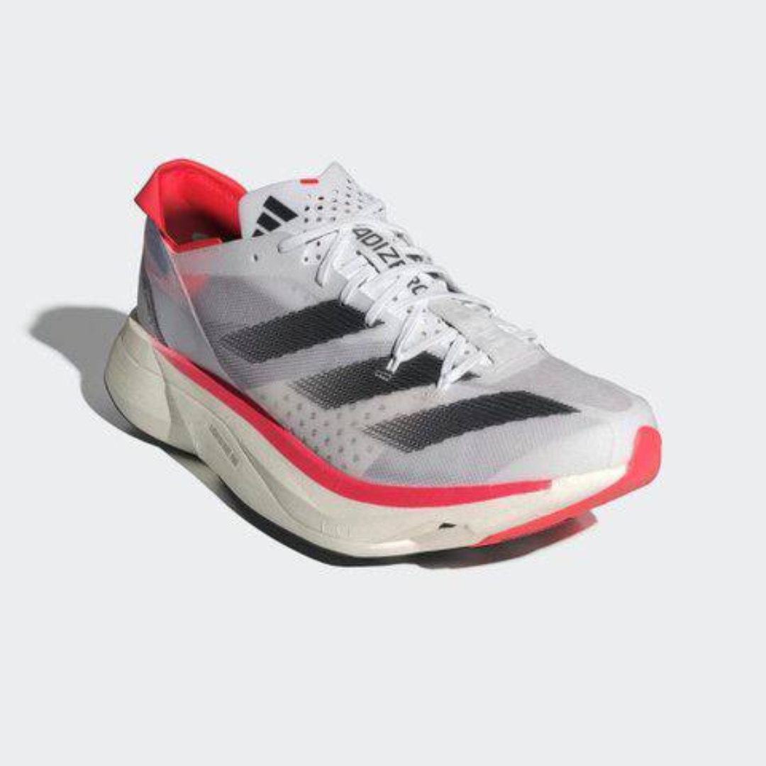 Tênis Adidas Adizero Adios Pro 3 - Branco/Vermelho Solar