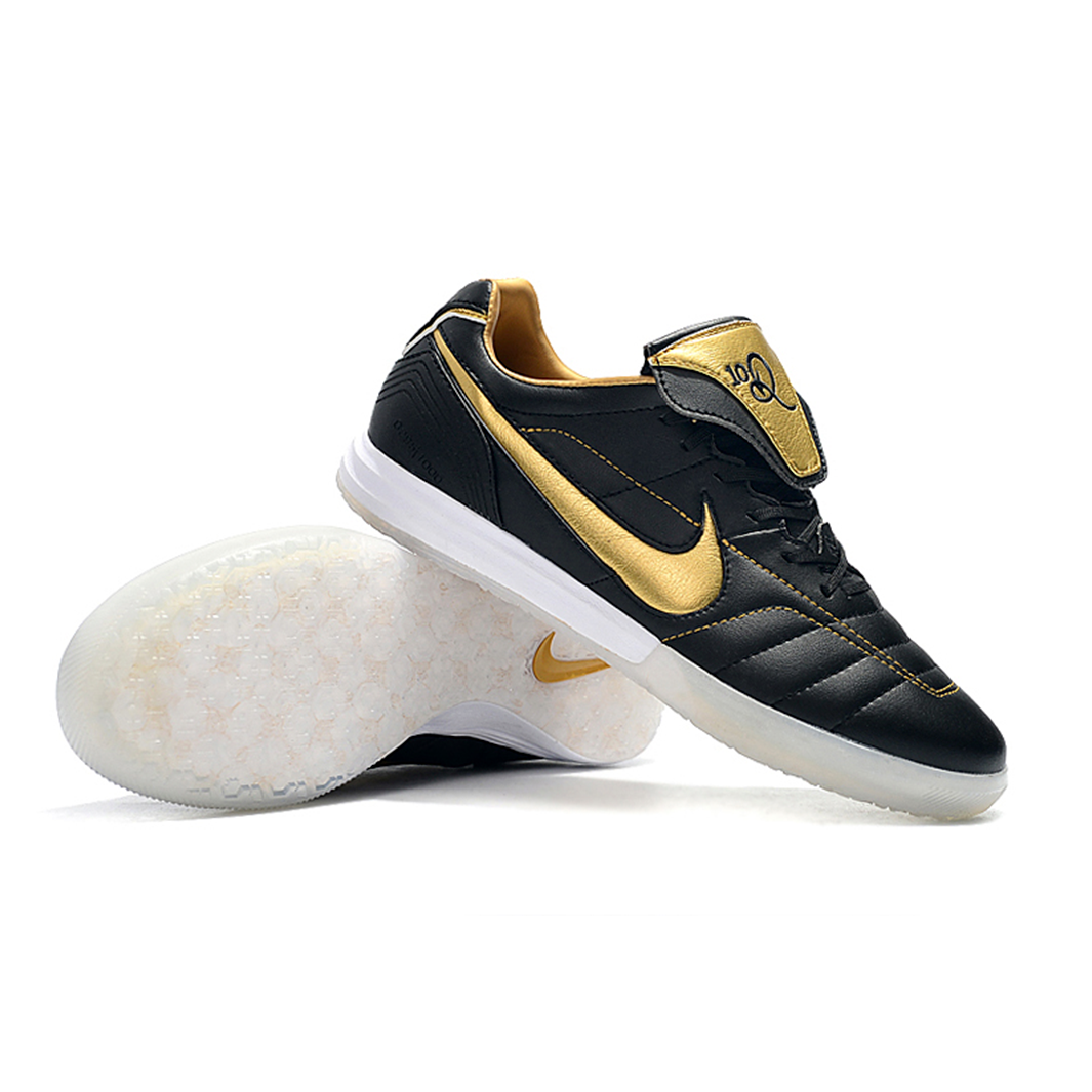 Chuteira Nike Tiempo Legend 7 Elite Futsal R10 - Black
