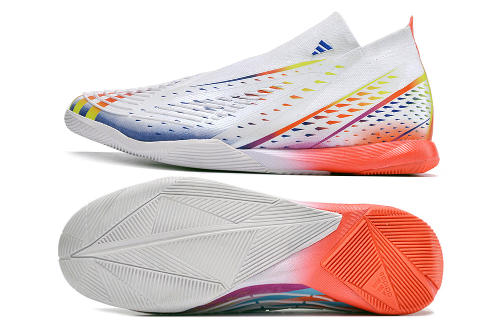 Chuteira Adidas Predator Edge + Futsal Al-Rihla Pack
